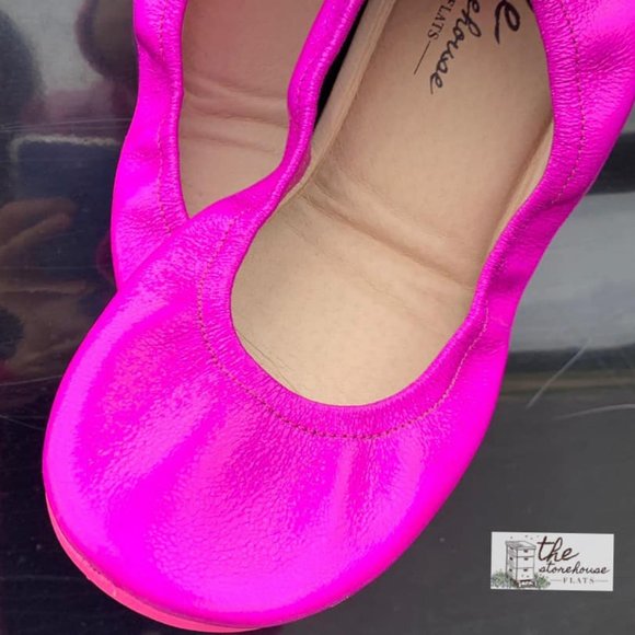 Storehouse Flats Rainbow Fuchsia with Heart Bag - Picture 11 of 14